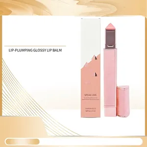 Balsamo Labbra Rimpolpante Lucido Lip Gloss Nutriente per Donna Rosa Carismatico Idratante Riparatore Makeup Labbra