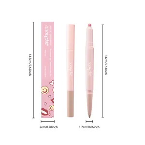 Detaillierte Produktmaße für den zephoco Soft Pink Doppelseitigen Lippenliner und Concealer