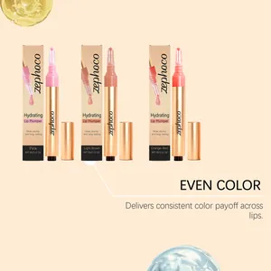 Hydratisierendes Lippen-Plumper-Stift-Set in verschiedenen Farben für gleichmäßige Farbabgabe.