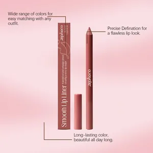Detailansicht von zephoco wasserfestem und langanhaltendem Lippenkonturenstift