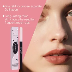 Langanhaltender matt orange-brauner Lippenkonturenstift für ein präzises, schönes Make-up