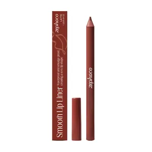 zephoco Smooth Lip Liner Stift im Farbton Latte mit wasserfester Formel und Verpackung