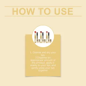 Detailed how-to-use guide for applying the zephoco double-end lip color balm effectively