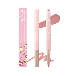 Perfilador de labios y corrector de doble punta Zephoco Soft Pink para contorno mate