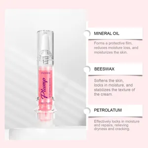 Viareline Lippen-Plumping-Booster mit Mineralöl und Bienenwachs für weiche Lippen