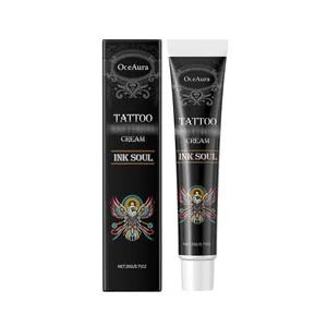 OceAura INK SOUL Tattoo Care Cream for skin moisturizing and cleaning, 20g tube
