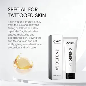 Zyvarn Tattoo Defense Cream SPF 30 για προστασία του δέρματος και βαθιά ενυδάτωση
