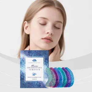 Parches de Ojos Hanchobit con Colágeno Marino y ácido hialurónico para brillo facial