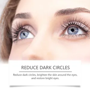 Primer plano de ojos que muestra la reducción de ojeras y el efecto iluminador