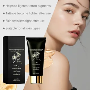 Waterdichte body concealer voor tatoeages in natuurlijke tint, hydraterende formule