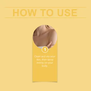 Detailed usage instructions for EELHOE moisturizing body shimmer oil on clean skin