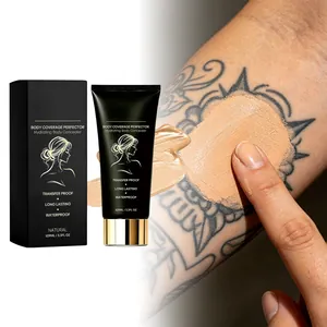 Waterdichte Langdurige Lichaam Concealer Natuurlijke Tint Tatoeage Littekens Dekking Make-up Foundation Voor Vrouwen