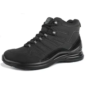 Black high-top safety boots with 10kV insulation, steel toe, and puncture resistance.