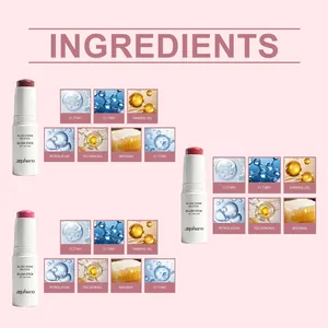 Detailed breakdown of safe ingredients for zephoco matte long-lasting blush sticks for daily use