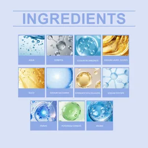Detailed overview of key ingredients in ORALHOE teeth whitening stickers for oral care