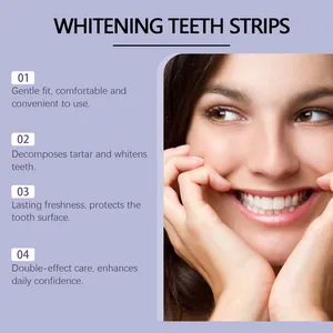Professional whitening teeth strips for a bright smile and daily enamel protection.