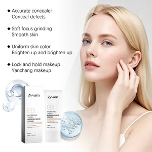 Vista detallada de la crema BB hidratante Zyvarn en tono Light con su caja original