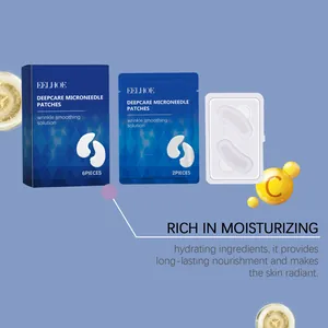 Parches de ojos con microagujas EELHOE hidratantes para alisar arrugas