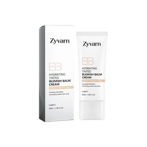 Crema BB Zyvarn hidratante con color en tono Light presentada con su caja de cartón