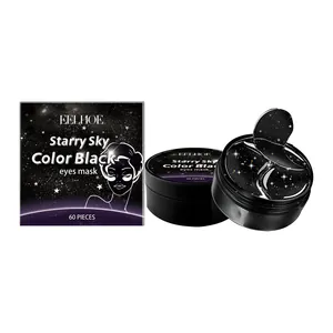 Set de mascarillas hidratantes para ojos EELHOE Starry Sky Color Black para el cuidado.