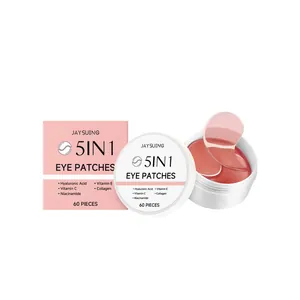 Jaysuing 5-in-1 collagen eye patches for skin brightening and moisturizing 60 pieces set