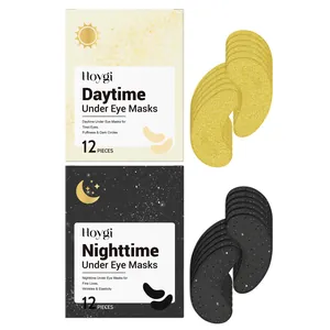 Set de mascarillas para ojos Hoygi día y noche para ojeras y líneas finas