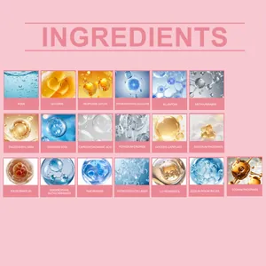 Resumen detallado de los ingredientes de la mascarilla de ojos VIARELINE con colágeno