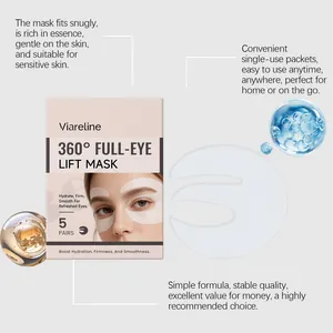Vista detallada de la mascarilla lifting Viareline 360 grados y sus beneficios