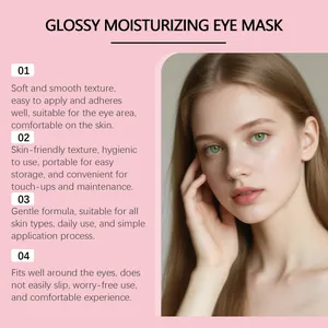 Gráfico detallado que muestra los beneficios de la mascarilla hidratante para ojos.