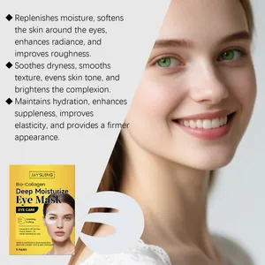 Λεπτομέρεια μάσκας JAYSUING Bio-Collagen για ενυδάτωση και λάμψη της περιοχής των ματιών