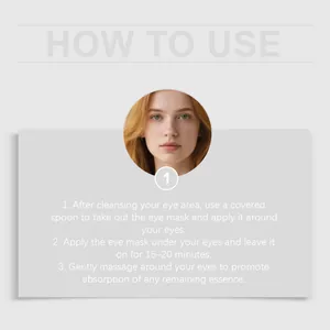 Guía detallada sobre cómo usar la mascarilla de colágeno para ojos con instrucciones