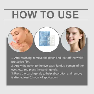Cómo usar los parches de mascarilla de colágeno para los ojos