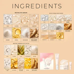 Set de Cuidado Facial Revitalizante y Reafirmante: Ingredientes de Retinal y Ginseng