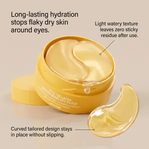 Vista dettagliata dei patch occhi Vita Collagen che mostra la formula in gel idratante profondo