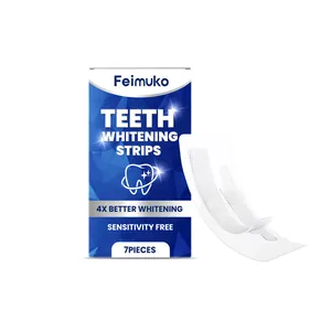 Professional Feimuko teeth whitening strips kit for gentle cleaning and daily oral care
