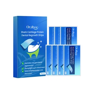 Oralhoe Shark Cartilage Protein Dental Regrowth Strips set with 7 individual packets