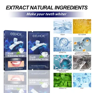 Detailed overview of all natural ingredients in EELHOE teeth whitening strips