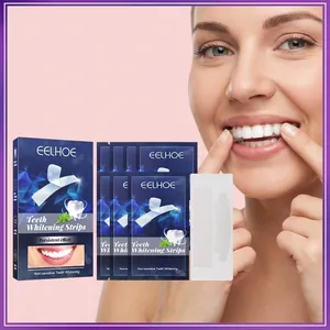 EELHOE Teeth Whitening Strips Professional White Dental Strips For Enamel Repair Tooth Stain Removal Whitener Strips