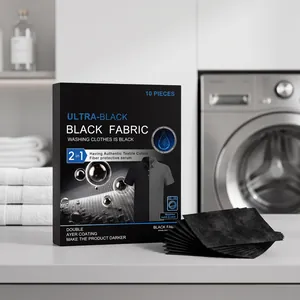 Ultra Black Φύλλα Ενίσχυσης Χρώματος Ρούχων Για Προστασία Χρώματος Ρούχων Φύλλα Βαφής Υφασμάτων Αποκαθιστά Βαθιά Σκούρα Υφή Για Βαμβάκι Μετάξι Μαλλί