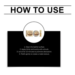 Detailed guide on how to use leather care cream with application steps