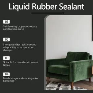 Key features of high-performance gray liquid rubber sealant for crack repair