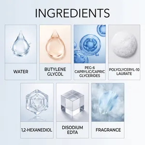 Detailed list of ingredients for sneaker foam cleaner showing its scientific formula