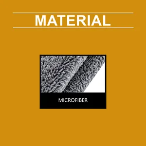 Gros plan de la texture du chiffon de nettoyage en microfibre grise pour un essuyage sans peluches.
