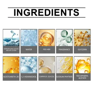Detailed ingredient list for Jue Fish pocket fragrance showing safe components.
