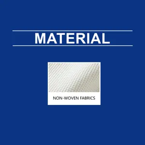 Gros plan sur le matériau en tissu non tissé pour serviette de sport rafraîchissante.