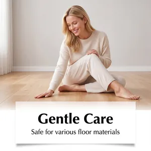 Effective floor cleaning tablets for gentle care on various wood floor materials