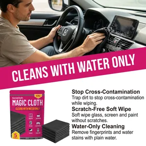 Multifunctionele microvezel magische doek voor waterreiniging van auto-interieurs 5 stuks