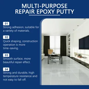 Features of multi-purpose epoxy repair putty for home tile and stone surface repair