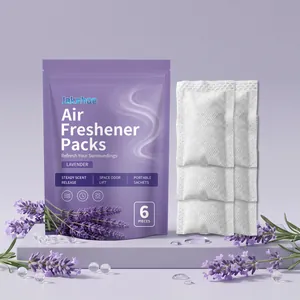 Lavender Air Freshener Packs Wardrobe Car Deodorizer Scent Sachet Long Lasting Fragrance Natural Aroma Bags Home Kitchen