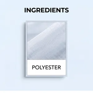 Makrodetail eines hellblauen Kühltuchs mit atmungsaktivem Polyester-Netzgewebe